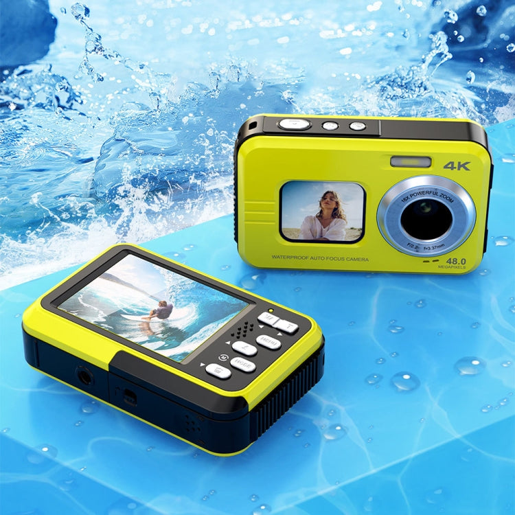WDC901 3.5m Waterproof 48MP HD Dual Screen Outdoor Sports Digital Camera, US Plug, UK Plug, EU Plug, AU Plug WDC901 3.5m Waterproof 48MP HD Dual Screen Outdoor Sports Digital Camera, US Plug, UK Plug, EU Plug, AU Plug